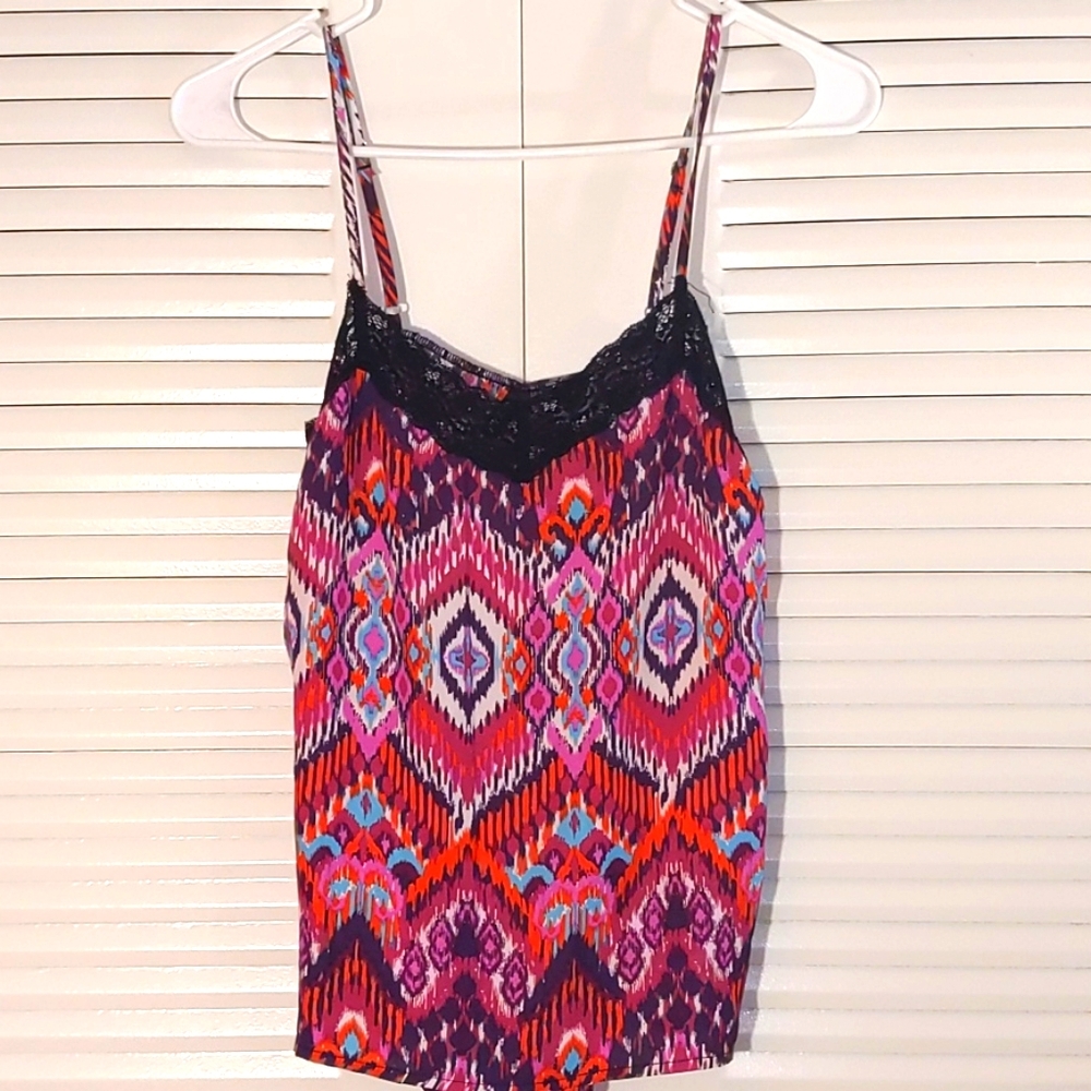 NEW Ultra Flirt Trikat Cami Blouse, S